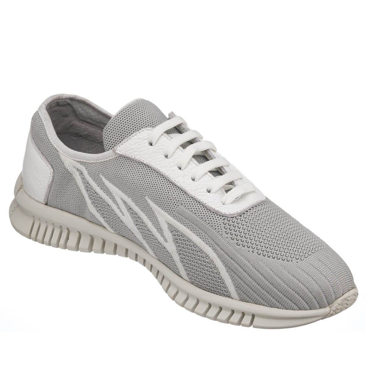 45 Numara 46 numara 47 Numara 48 numara 49 numara 50 numara Büyük Numara Erkek yürüyüş Ayakkabı - ERAY02 Gri Beyaz