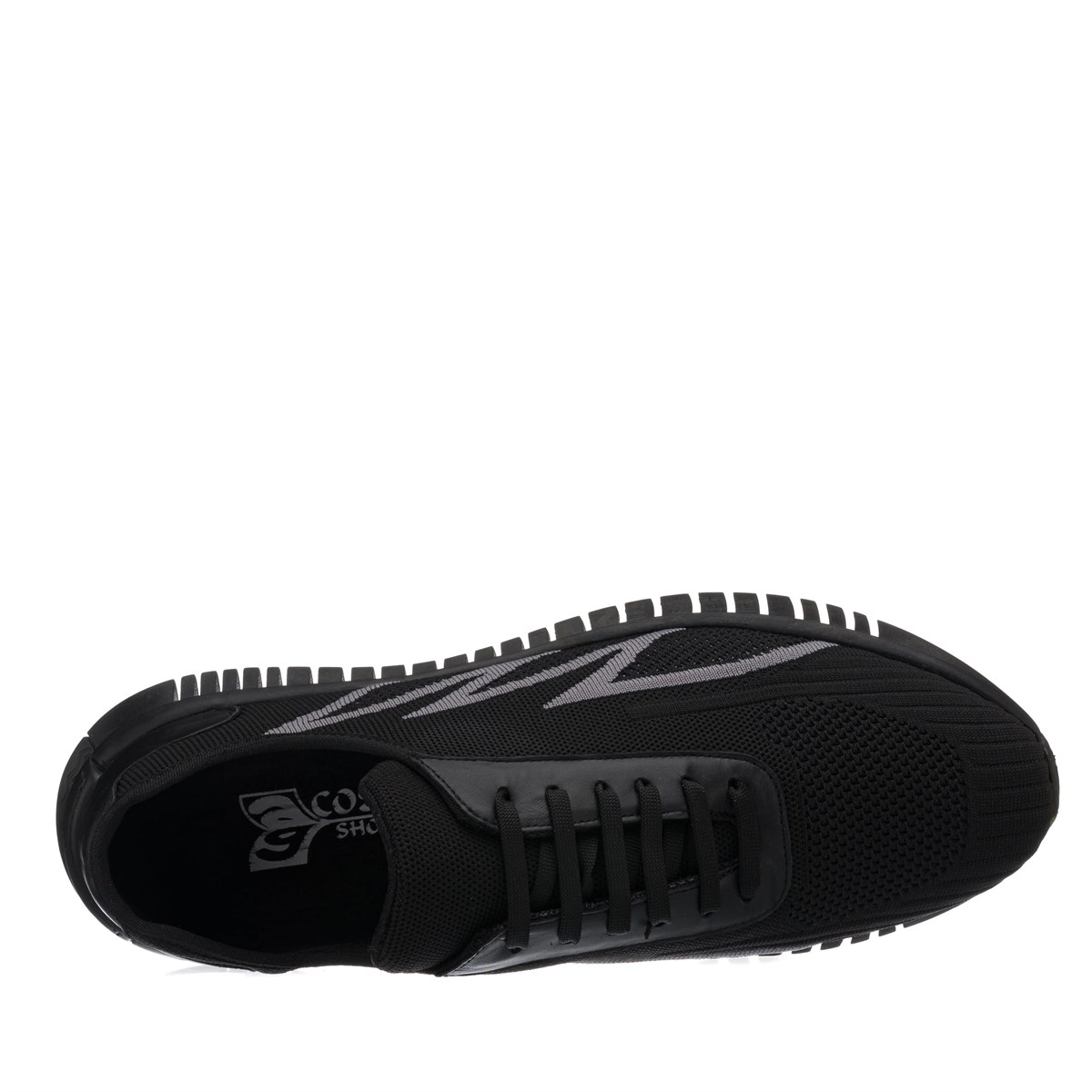 45 Numara 46 numara 47 Numara 48 numara 49 numara 50 numara Büyük Beden Erkek Spor Ayakkabı - ERAY-02 Siyah Gri