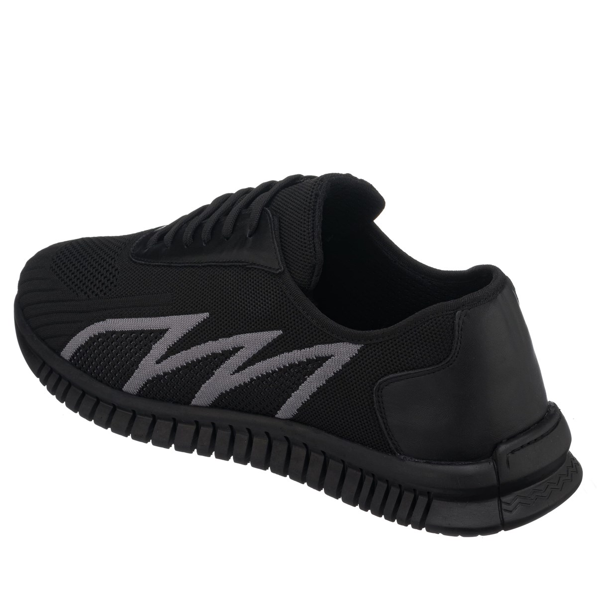 45 Numara 46 numara 47 Numara 48 numara 49 numara 50 numara Büyük Beden Erkek Spor Ayakkabı - ERAY-02 Siyah Gri