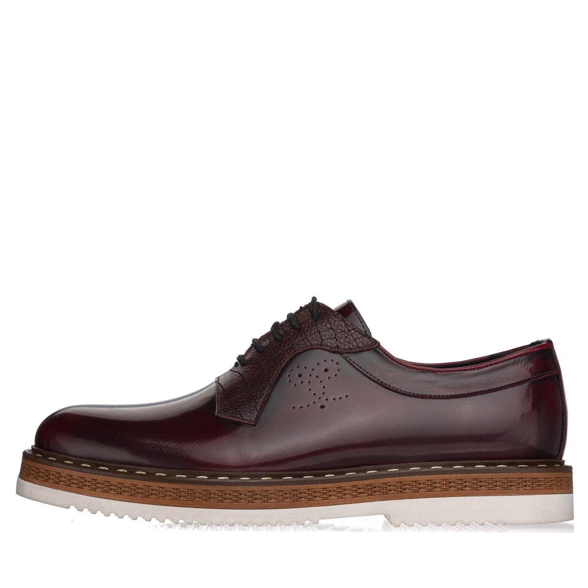 Bordo Açma211, iriadam, 45 46 47 48 49 50 numara erkek klasik kundura ayakkabı, Deri Damat ve smokin ayakkabısı, büyük numara erkek klasik kundura, büyük beden geniş kalıp kaliteli klasik ayakkabı modelleri, uygun fiyat