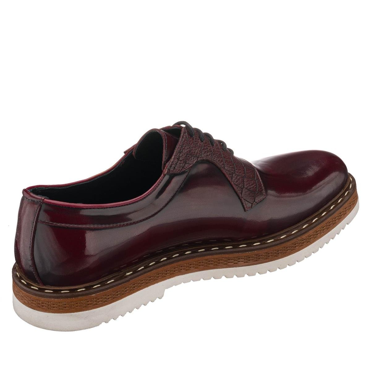 Bordo Açma411, iriadam, 45 46 47 48 49 50 numara erkek klasik kundura ayakkabı, Deri Damat ve smokin ayakkabısı, büyük numara erkek klasik kundura, büyük beden geniş kalıp kaliteli klasik ayakkabı modelleri, uygun fiyat