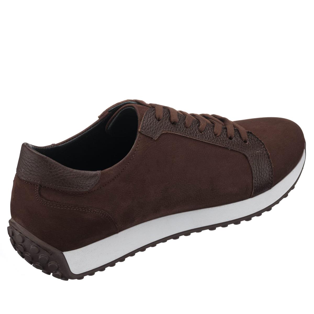 Kahve Nubuk77, iriadam, 45 46 47 48 49 50 numara erkek spor deri ayakkabı, spor ayakkabı, büyük numara erkek spor, büyük beden geniş kalıp kaliteli deri spor ayakkabı, uygun fiyat