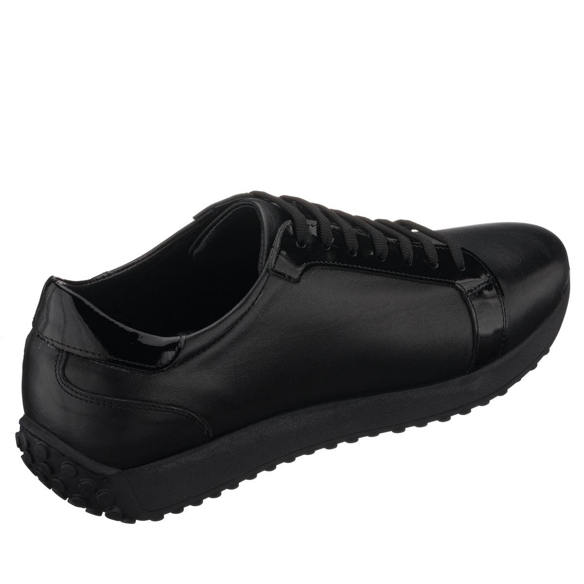 Siyah Deri78, iriadam, 45 46 47 48 49 50 numara erkek spor deri ayakkabı, spor ayakkabı, büyük numara erkek spor, büyük beden geniş kalıp kaliteli deri spor ayakkabı, uygun fiyat