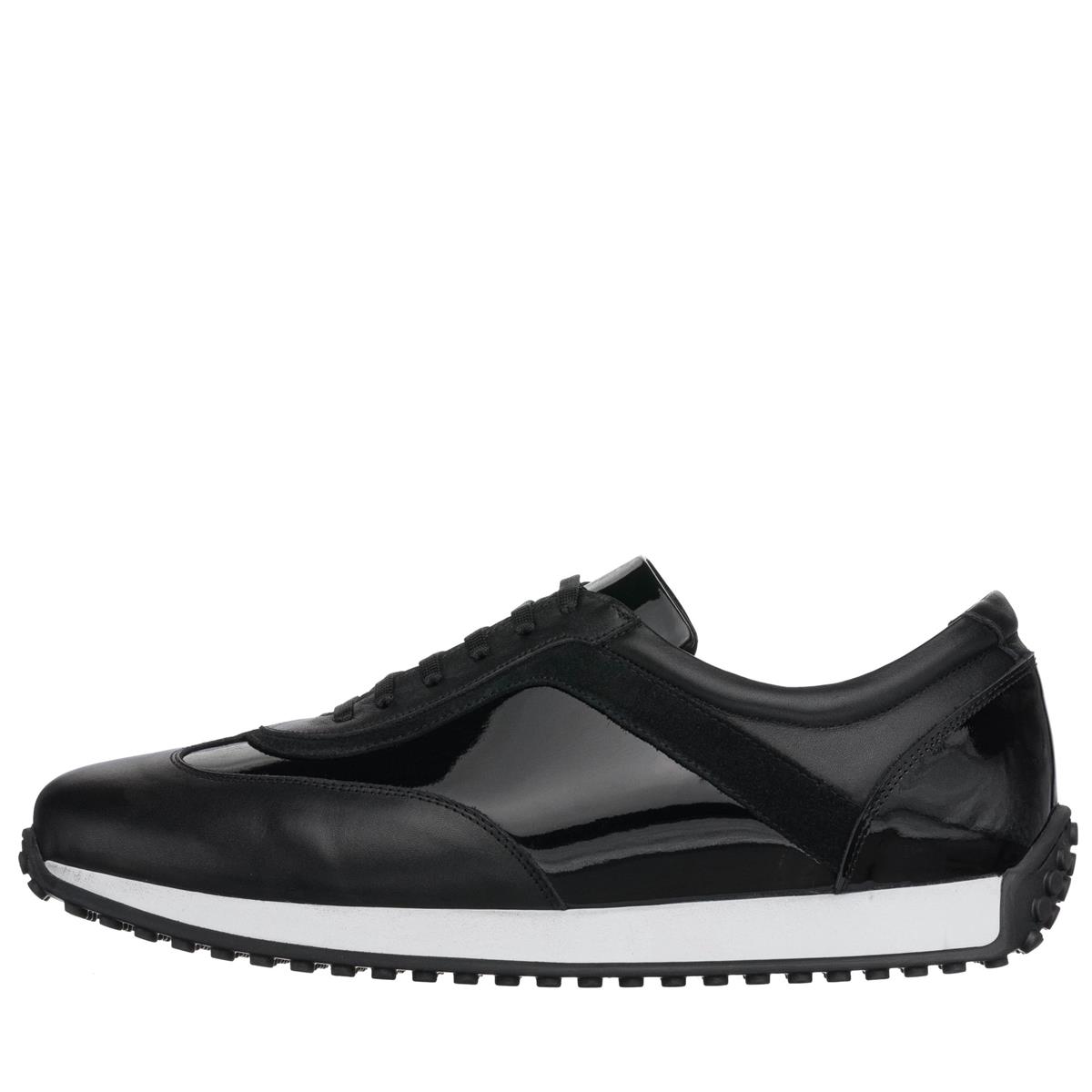 Siyah Deri98, iriadam, 45 46 47 48 49 50 numara erkek spor deri ayakkabı, spor ayakkabı, büyük numara erkek spor, büyük beden geniş kalıp kaliteli deri spor ayakkabı, uygun fiyat