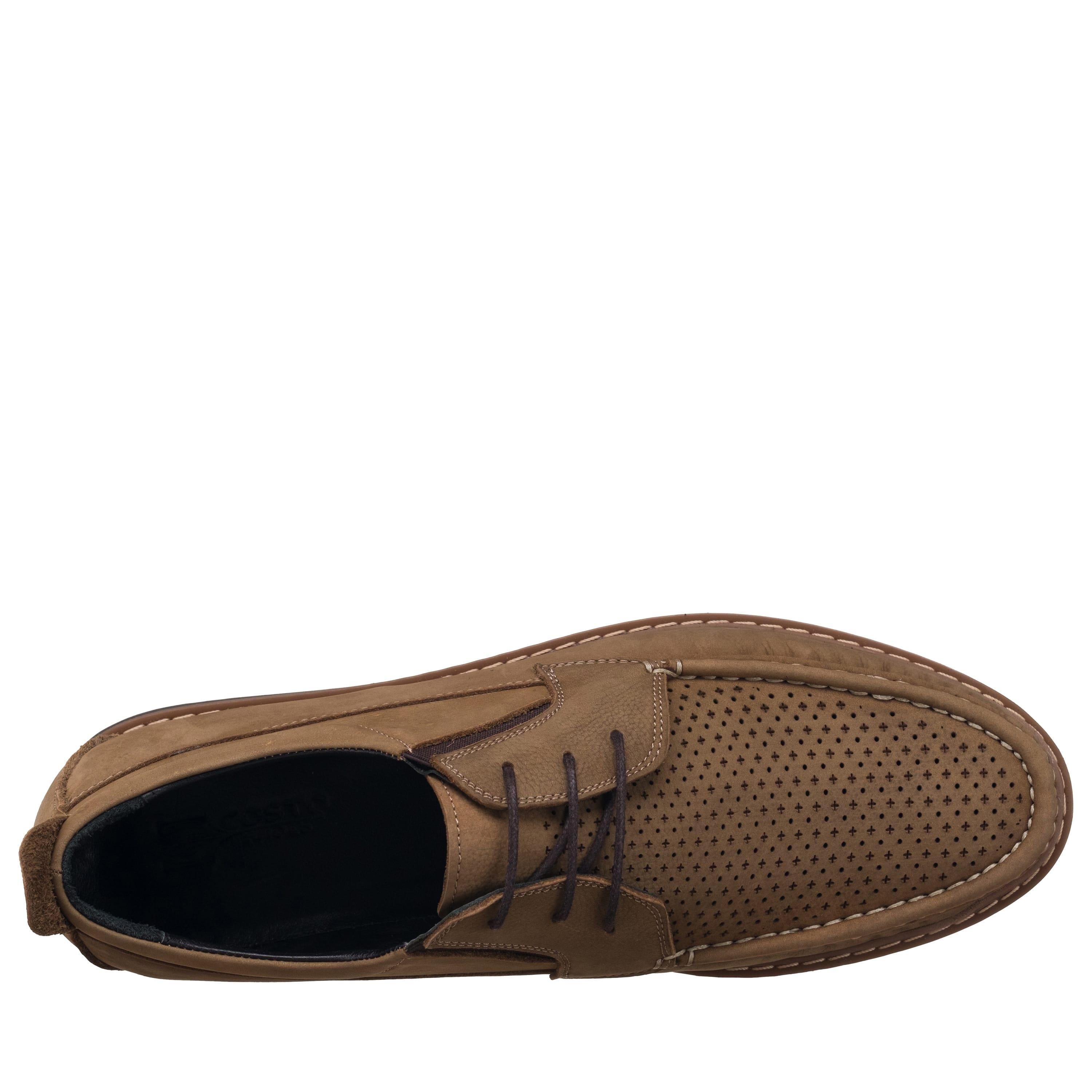 45 Numara 46 numara 47 Numara 48 numara 49 numara 50 numara Büyük Numara Yazlık Nubuk Erkek Ayakkabısı - KRT103 Kum Nubuk