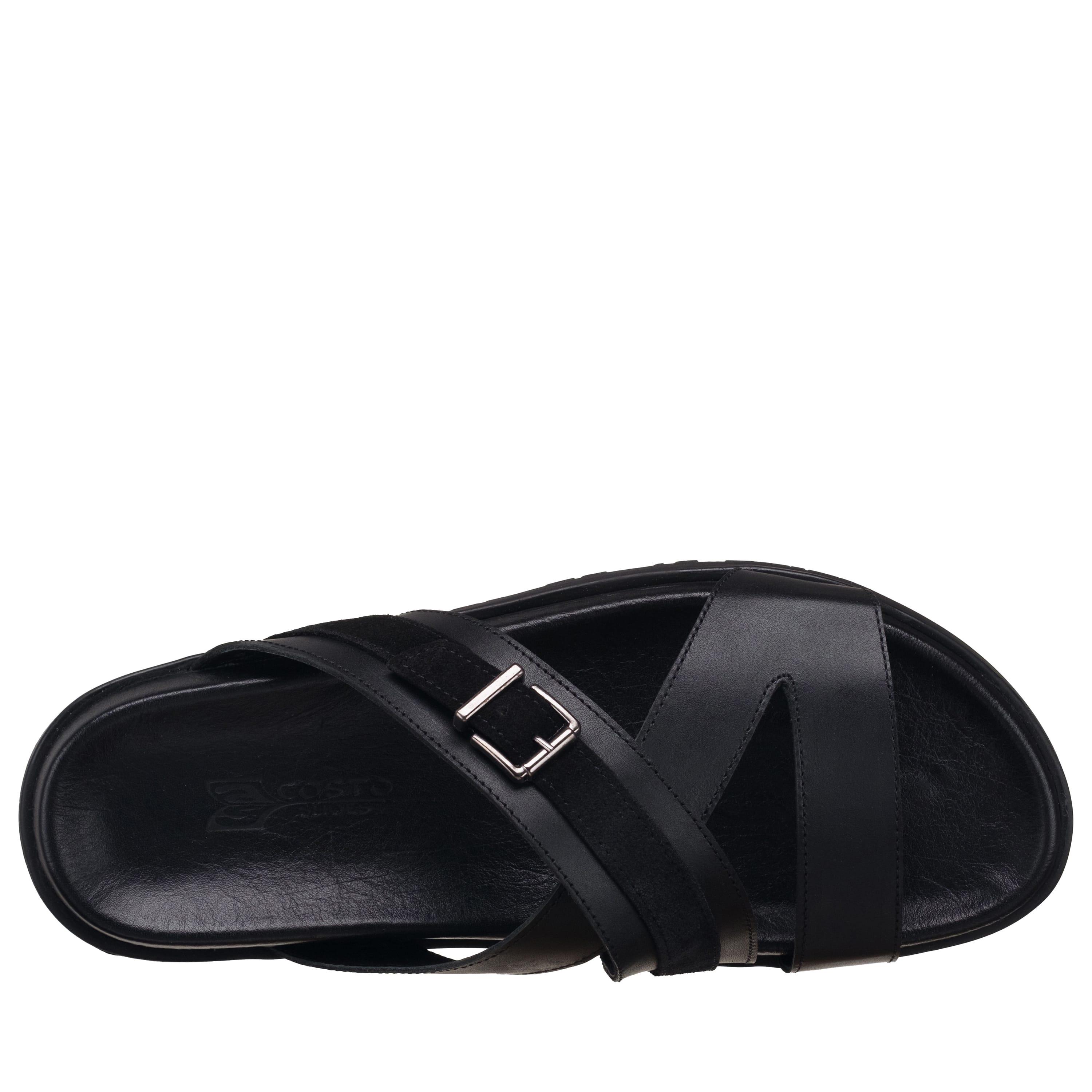 45 Numara 46 numara 47 Numara 48 numara 49 numara 50 numara Büyük numara Erkek Terlik Sandalet - PASA107 Siyah