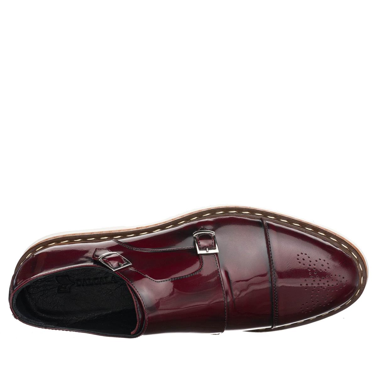 45 Numara 46 numara 47 Numara 48 numara 49 numara 50 numara Büyük Numara Erkek Üst Kalite Ayakkabı - PST321 Bordo