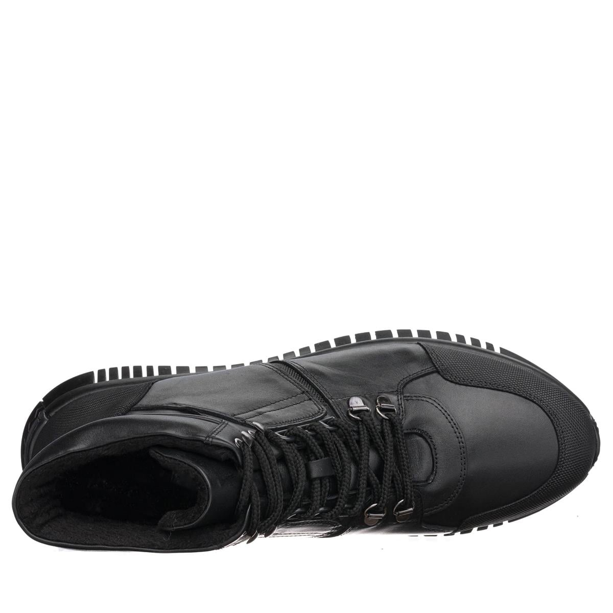 45 Numara 46 numara 47 Numara 48 numara 49 numara 50 numara Büyük Numara Erkek Deri Bot - S4512 Siyah