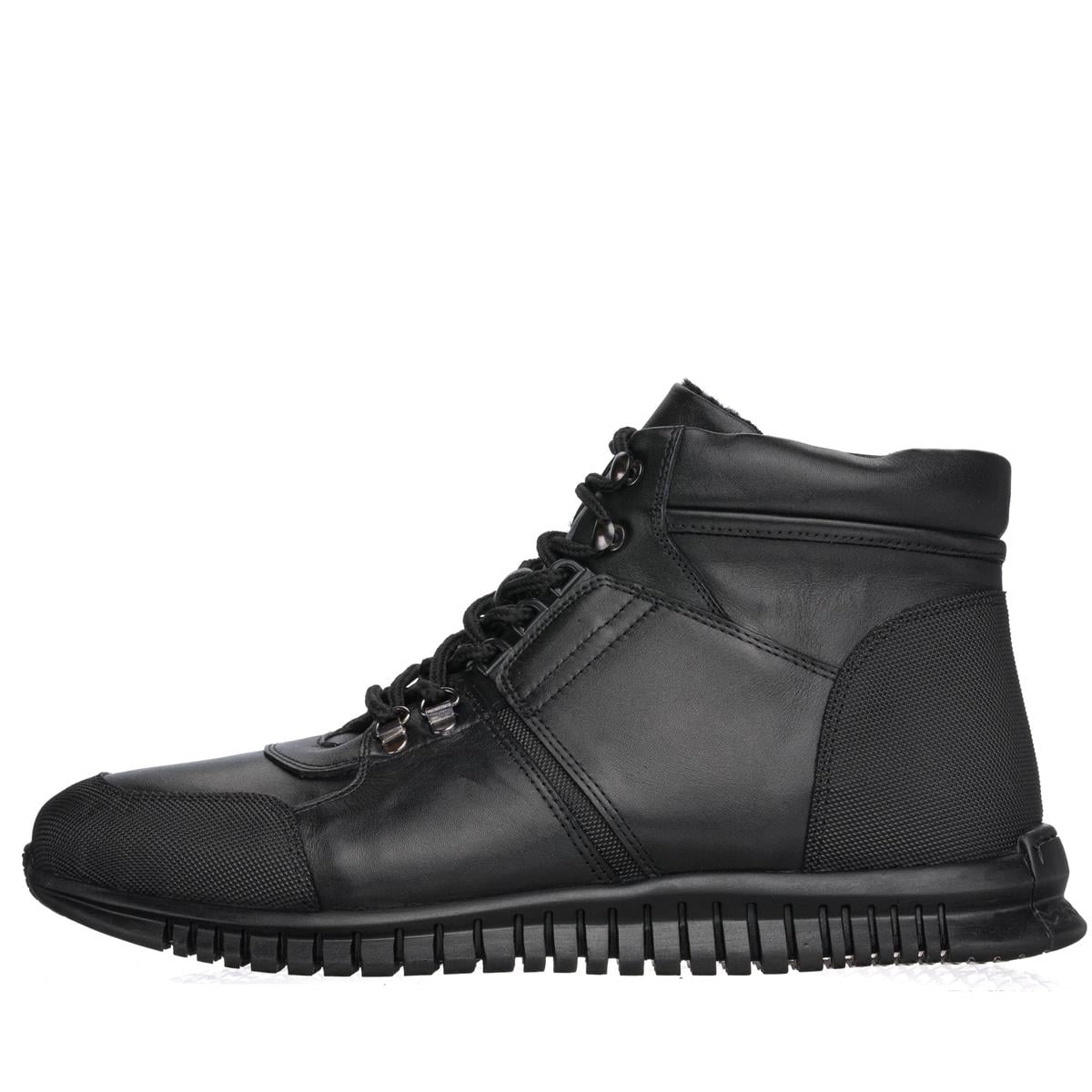 Siyah Deri50, 45 46 47 48 49 50 numara erkek bot, deri kışlık ve su geçirmez büyük numara erkek bot, İriadam geniş kalıp kaliteli bot modelleri, uygun fiyat