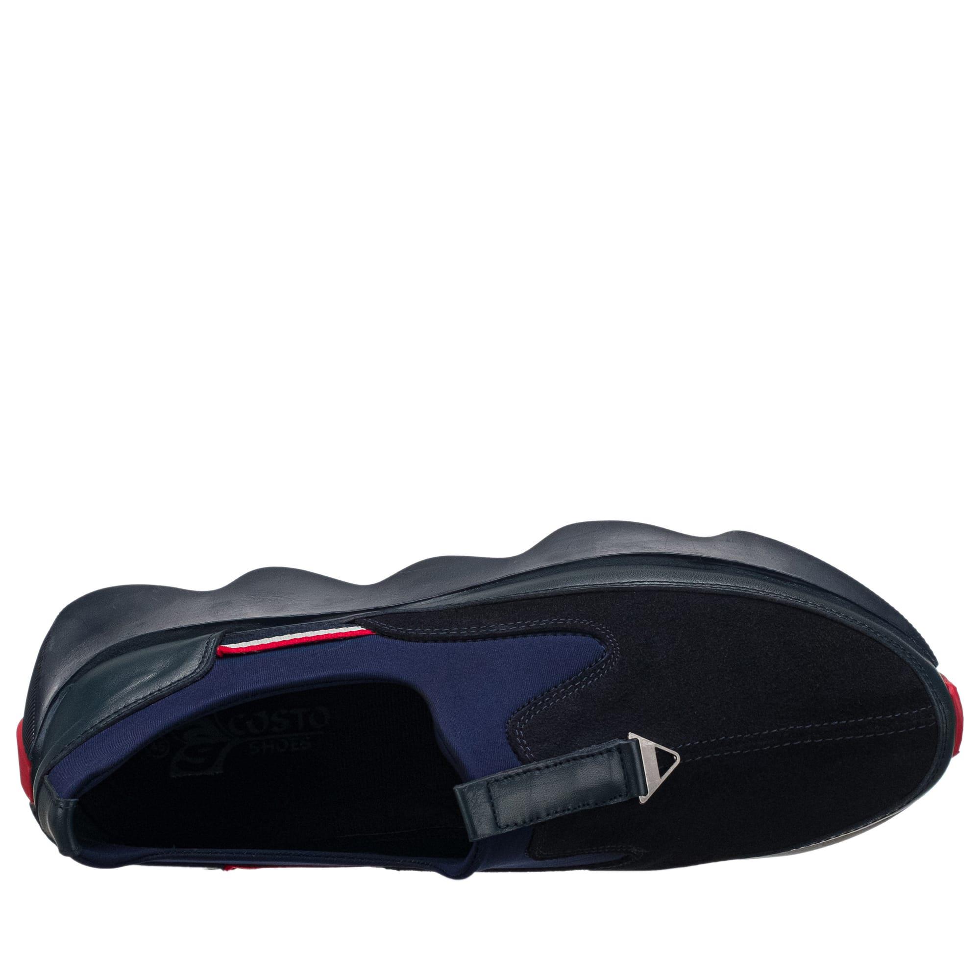 45 Numara 46 numara 47 Numara 48 numara 49 numara 50 numara Büyük Numara Günlük Yumuşak Streç erkek Ayakkabı - ST1963 Lacivert