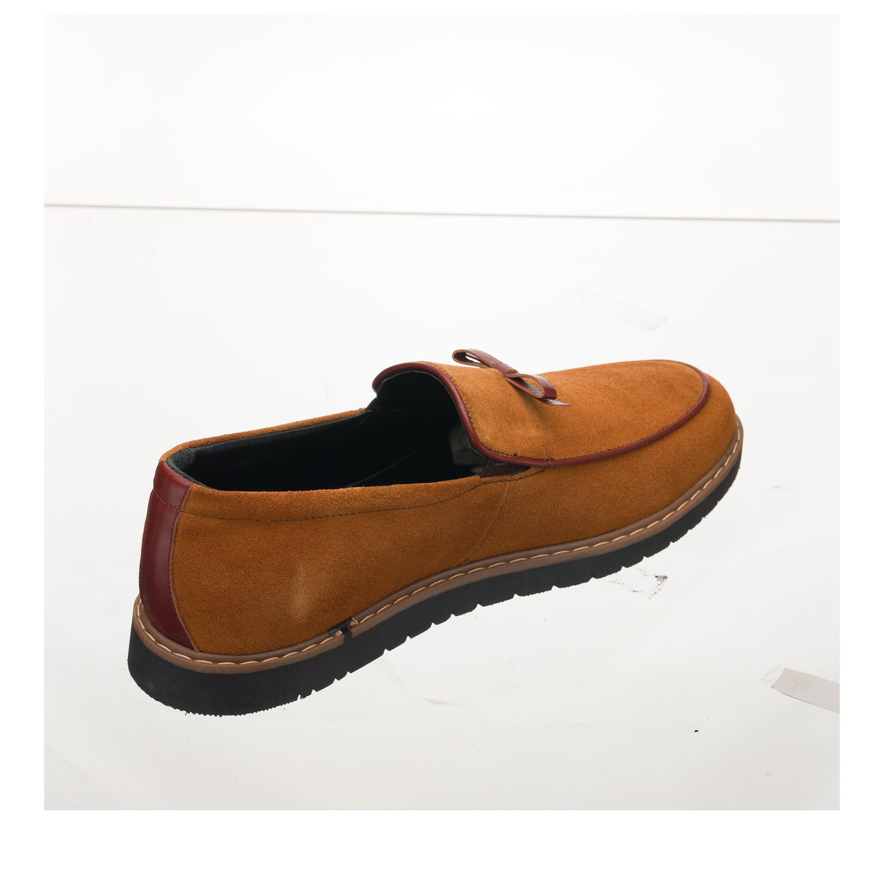 45 Numara 46 numara 47 Numara 48 numara 49 numara 50 numara Büyük Numara Gündelik Deri Süet Erkek Ayakkabı - Utkan24 Tarçın