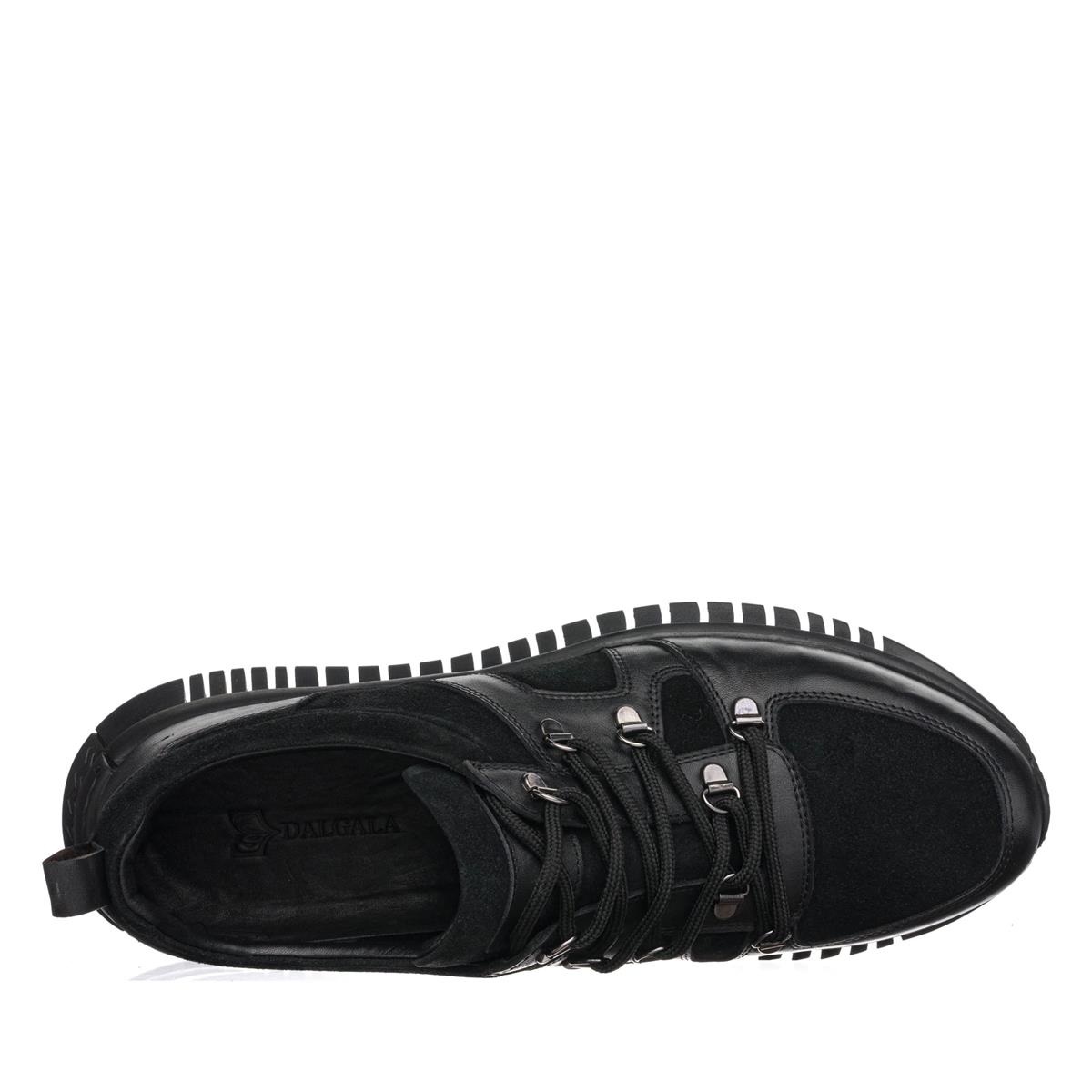 45 Numara 46 numara 47 Numara 48 numara 49 numara 50 numara Büyük Beden Erkek spor Ayakkabı - YKP04 Siyah