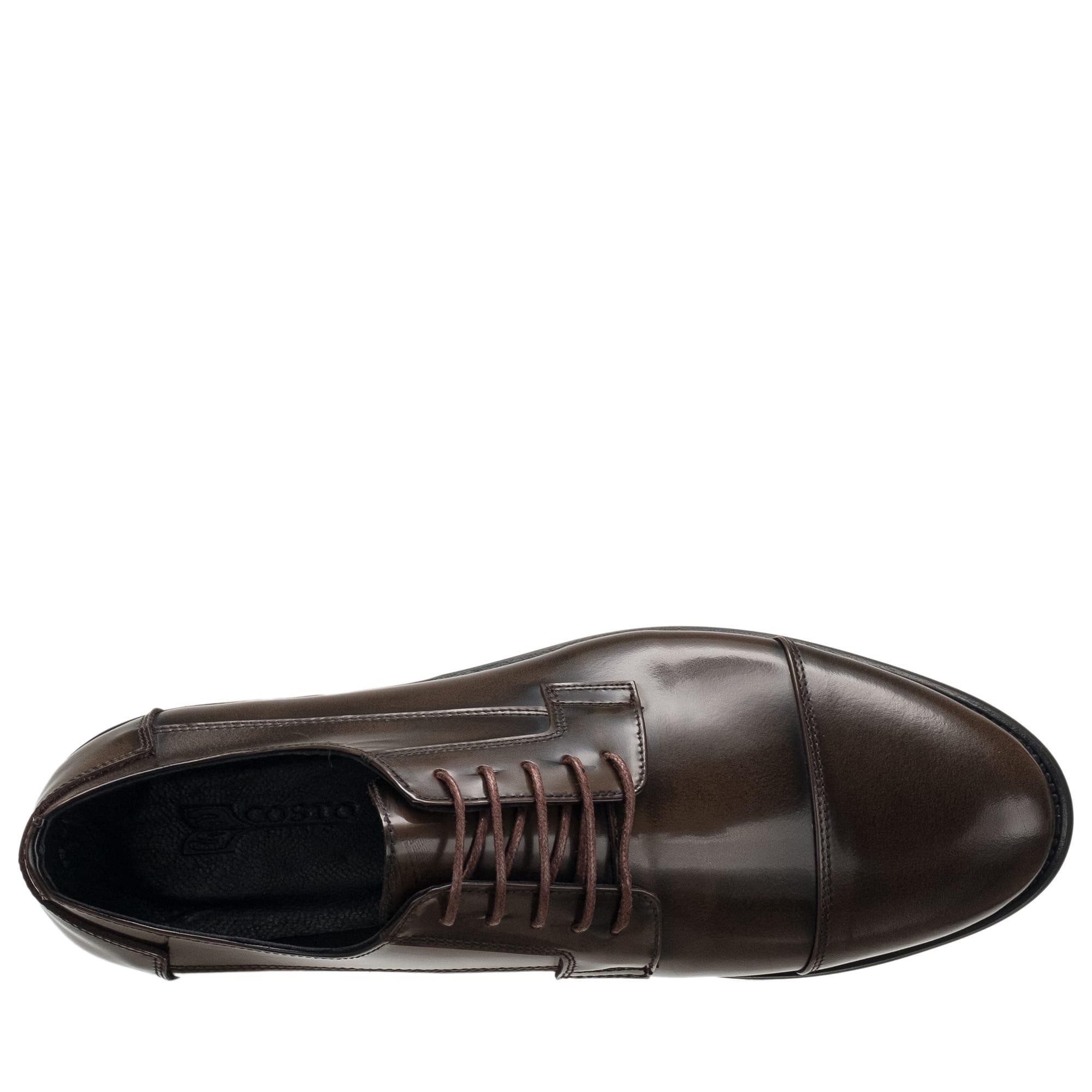 45 Numara 46 numara 47 Numara 48 numara 49 numara 50 numara Büyük Numara Erkek Klasik Deri Açma Ayakkabı - YKP1088 Kahverengi