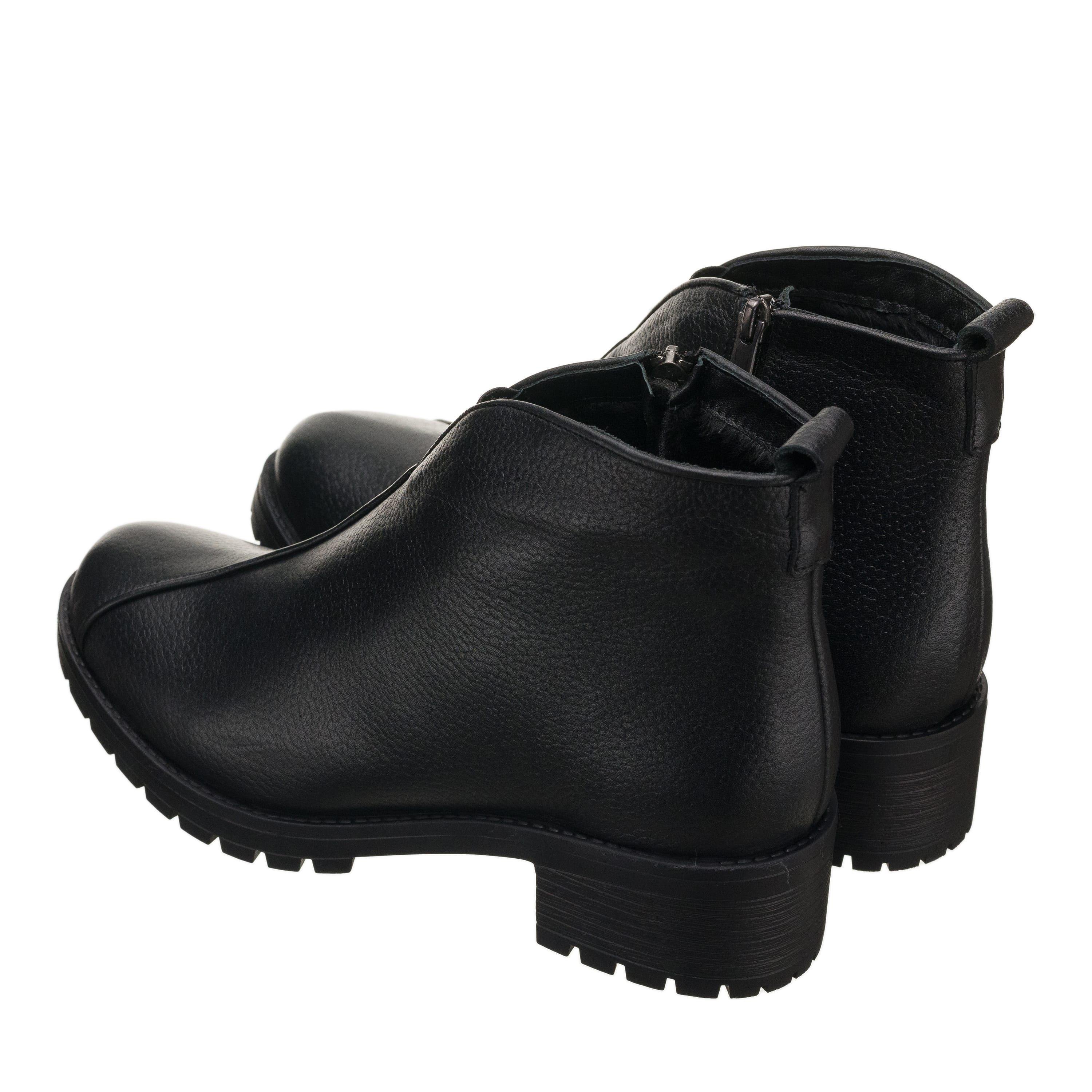 45 Numara 46 numara 47 Numara 48 numara 49 numara 50 numara Büyük Numara Kadın Deri BOT YSM06 Siyah