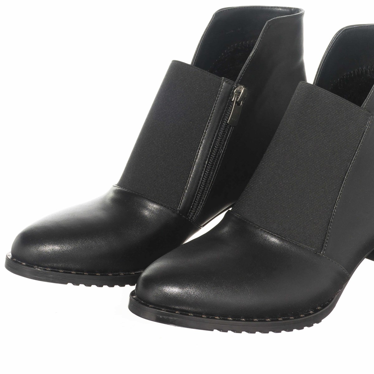 45 Numara 46 numara 47 Numara 48 numara 49 numara 50 numara Topuklu Kadın BOT Büyük Numara K155 Siyah