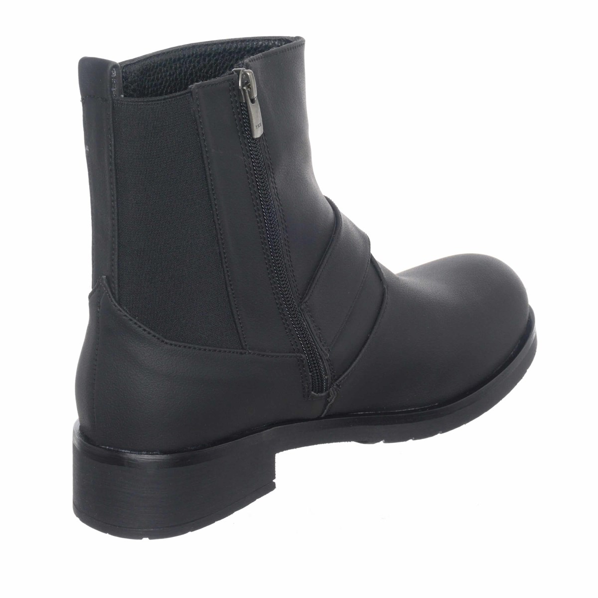 45 Numara 46 numara 47 Numara 48 numara 49 numara 50 numara Fermuarlı Büyük Numara Kadın BOT K186-5 siyah