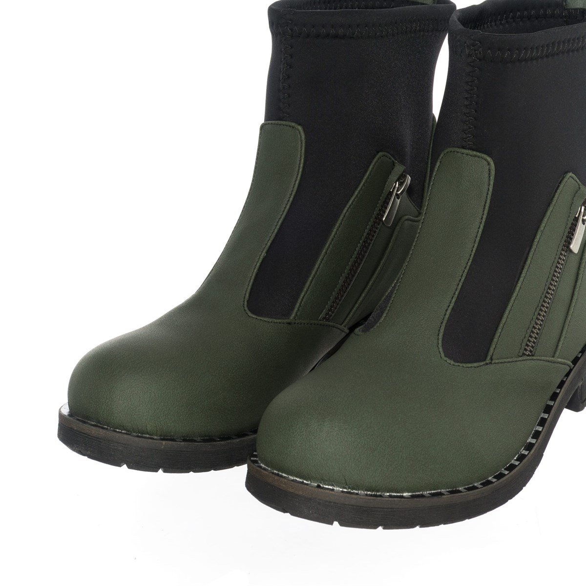 45 Numara 46 numara 47 Numara 48 numara 49 numara 50 numara Büyük Numara Kadın BOT K606 Haki Siyah