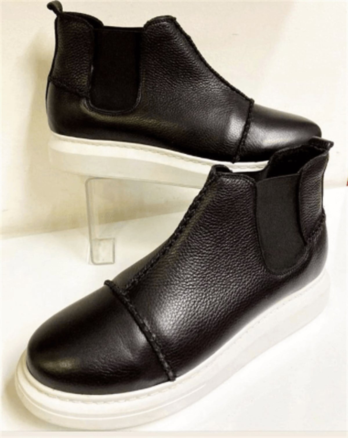 45 Numara 46 numara 47 Numara 48 numara 49 numara 50 numara büyük Numara Erkek Bot MR2023 Siyah