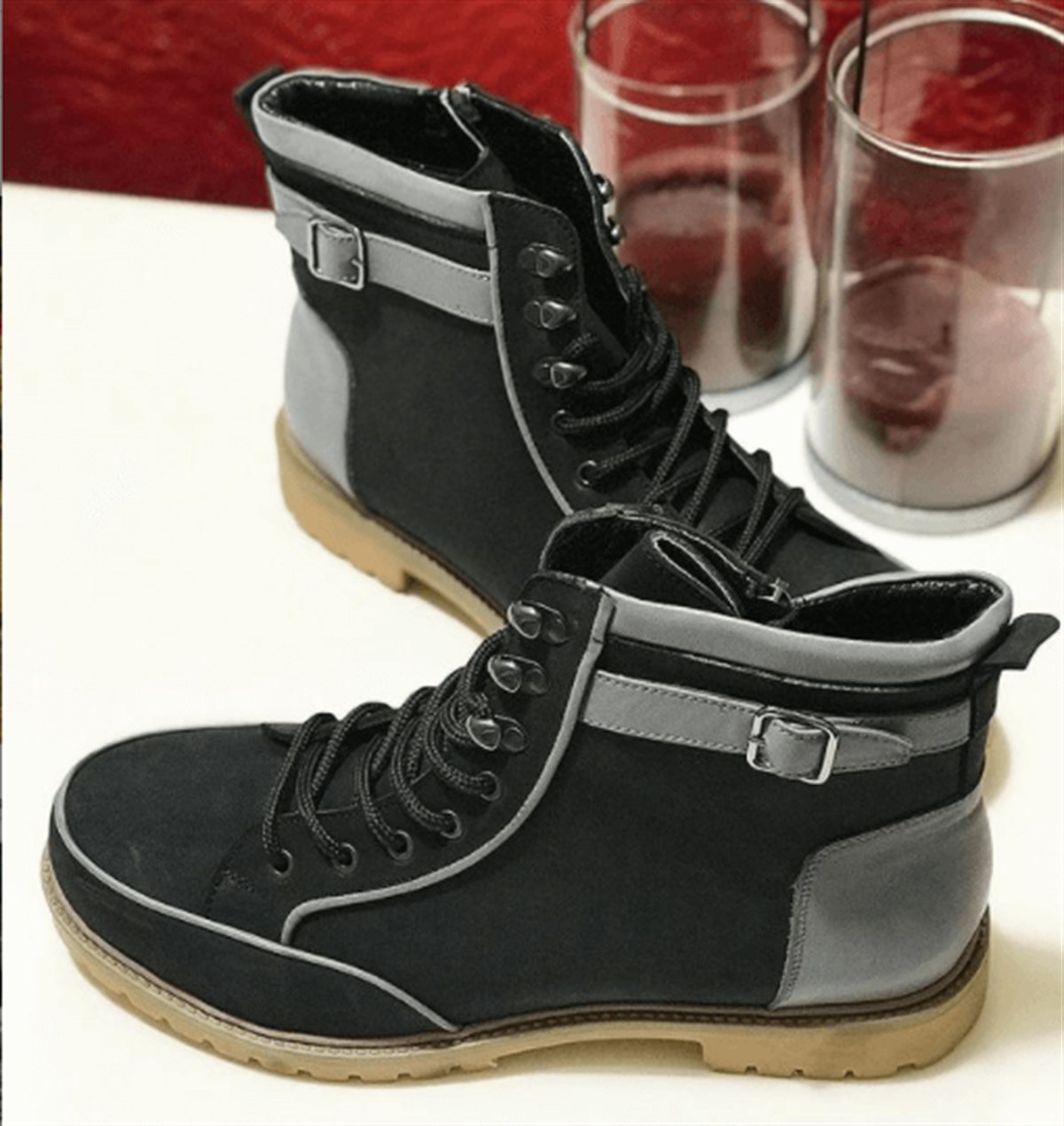 45 Numara 46 numara 47 Numara 48 numara 49 numara 50 numara Büyük Numara Erkek Bot KZ4103 Siyah