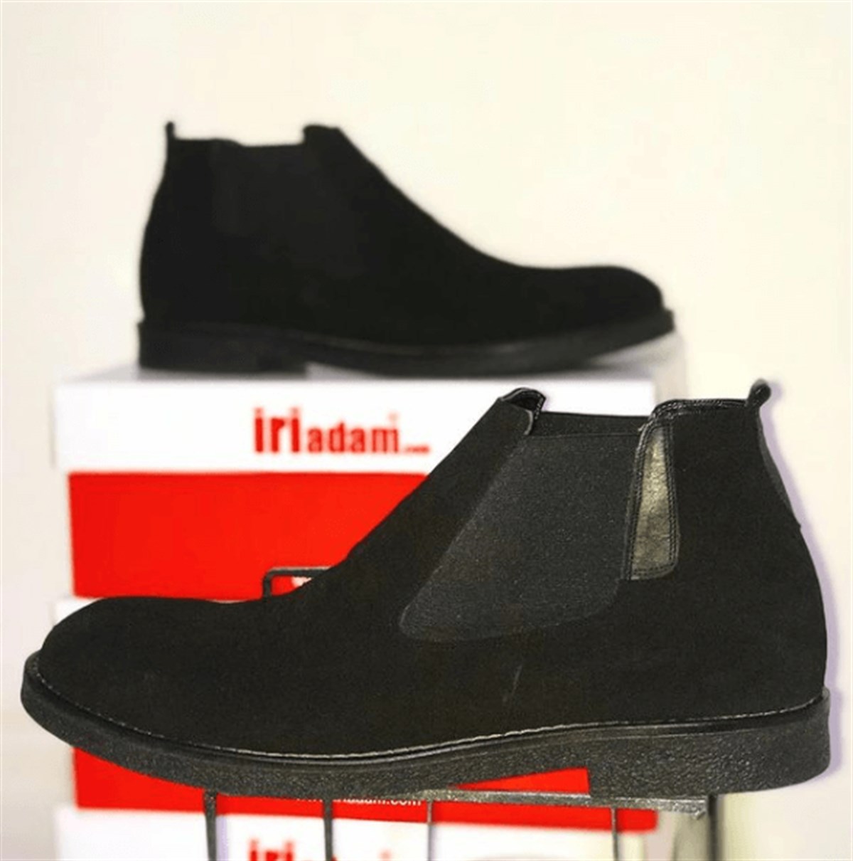 45 Numara 46 numara 47 Numara 48 numara 49 numara 50 numara Büyük Beden Erkek Deri Bot CS623 Siyah