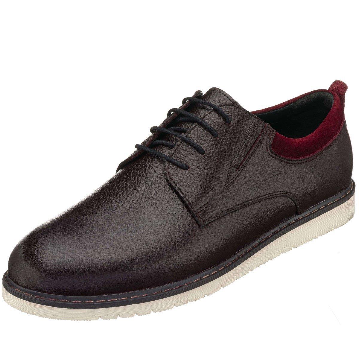 Bordo deri2525, iriadam, 45 46 47 48 49 50 numara erkek günlük deri ayakkabı, büyük beden ayakkabı, büyük numara oxford casual günlük ayakkabı, büyük beden geniş kalıp kaliteli deri ayakkabı, uygun fiyat