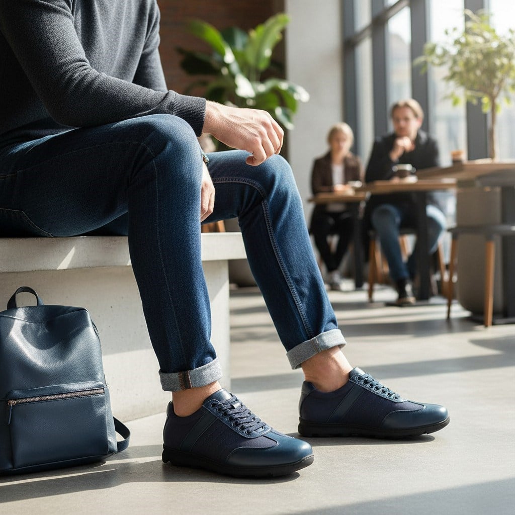 CMP9560LACİVERT, iriadam, 45 46 47 48 49 50 numara erkek günlük deri ayakkabı, büyük beden ayakkabı, büyük numara oxford casual günlük ayakkabı, büyük beden geniş kalıp kaliteli deri ayakkabı, uygun fiyat