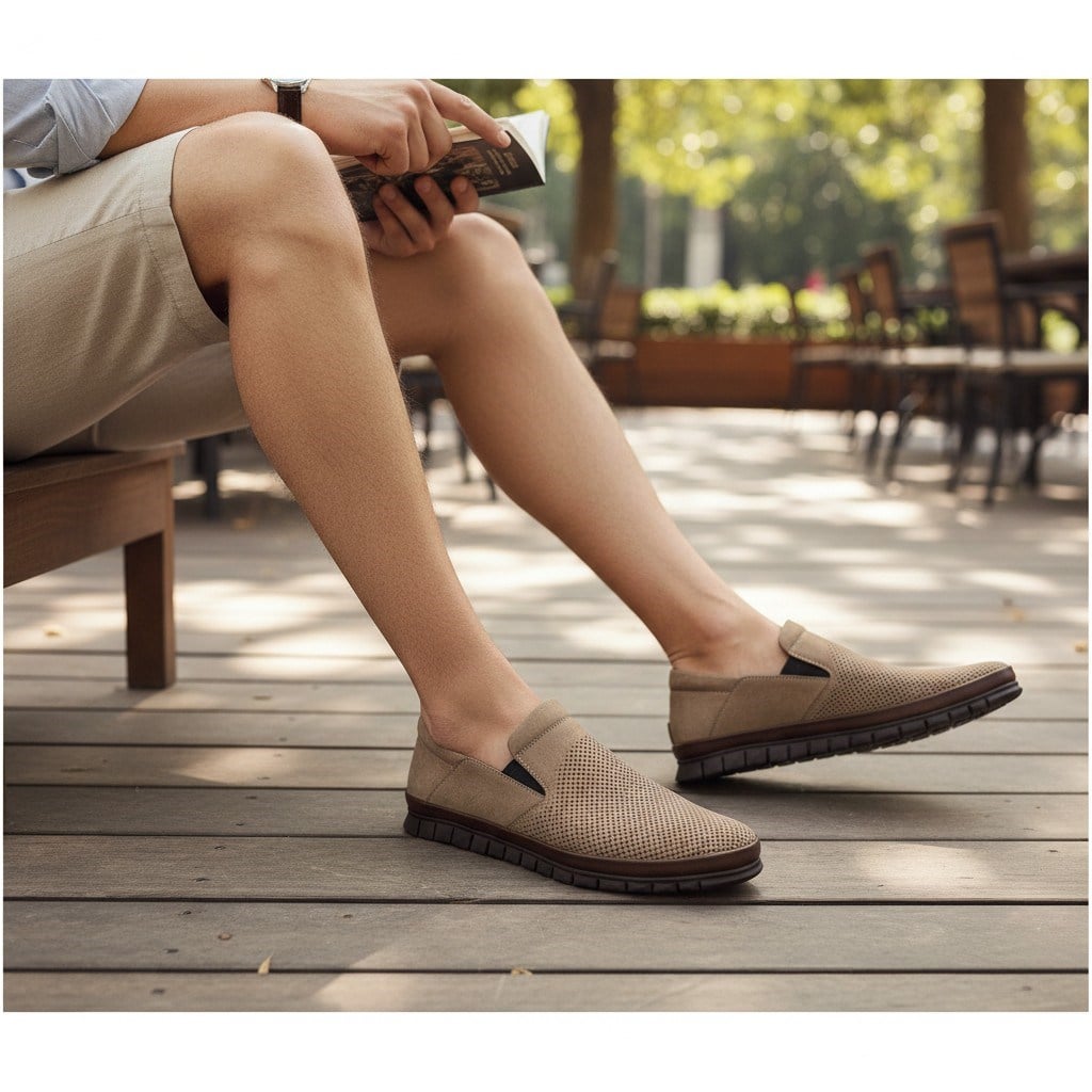 Ag1041-1 Kum, iriadam, 45 46 47 48 49 50 numara erkek yazlık deri ayakkabı, büyük beden yazlık ayakkabı, büyük numara oxford casual günlük yazlık ayakkabı, büyük beden geniş kalıp kaliteli deri ayakkabı, uygun fiyat