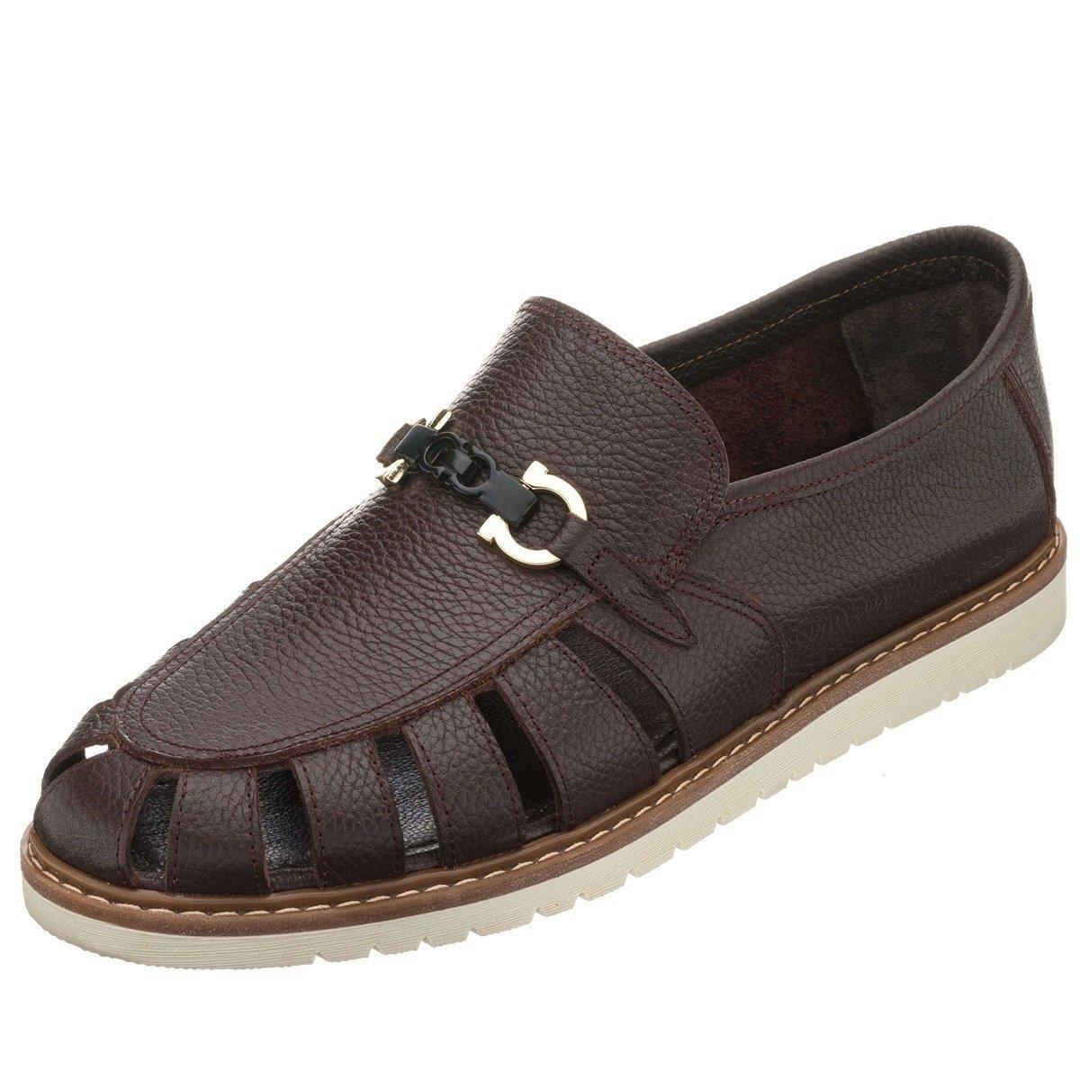 KAhve Deri0103, iriadam, 45 46 47 48 49 50 numara erkek yazlık deri ayakkabı, büyük beden yazlık ayakkabı, büyük numara oxford casual günlük yazlık ayakkabı, büyük beden geniş kalıp kaliteli deri ayakkabı, uygun fiyat