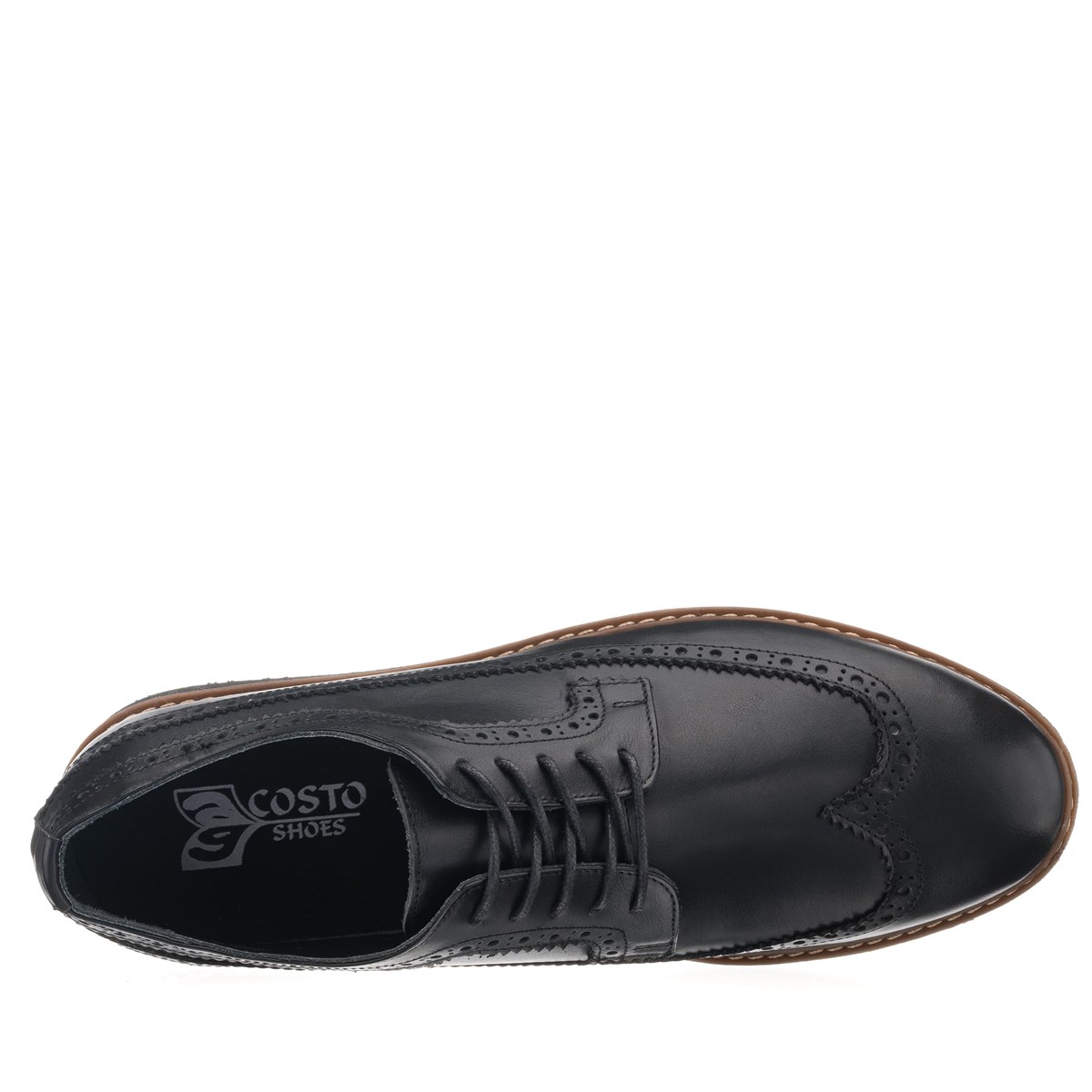 45 Numara 46 numara 47 Numara 48 numara 49 numara 50 numara Büyük Numara Oxford Erkek Ayakkabı NRM1241 Siyah