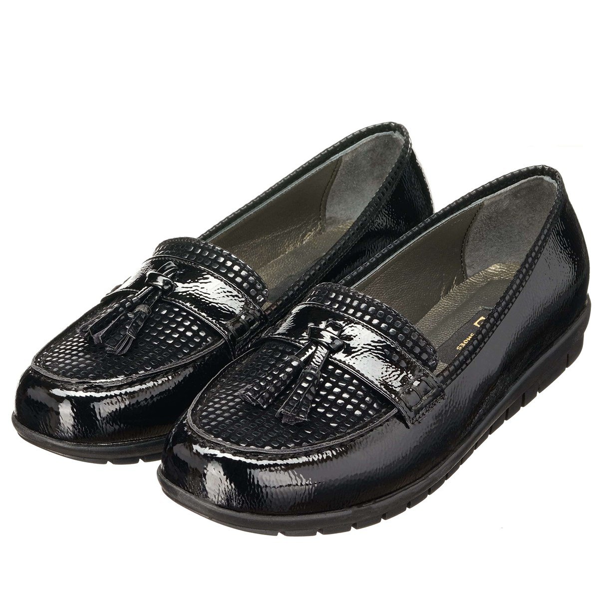 45 Numara 46 numara 47 Numara 48 numara 49 numara 50 numara Büyük Numara Kadın Babet Ayakkabı NR1056 Siyah