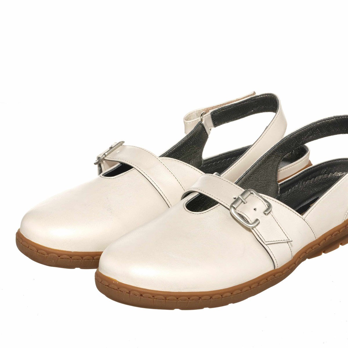 45 Numara 46 numara 47 Numara 48 numara 49 numara 50 numara Büyük Numara Babet Ayakkabı Kadın DRL7011 Sedef