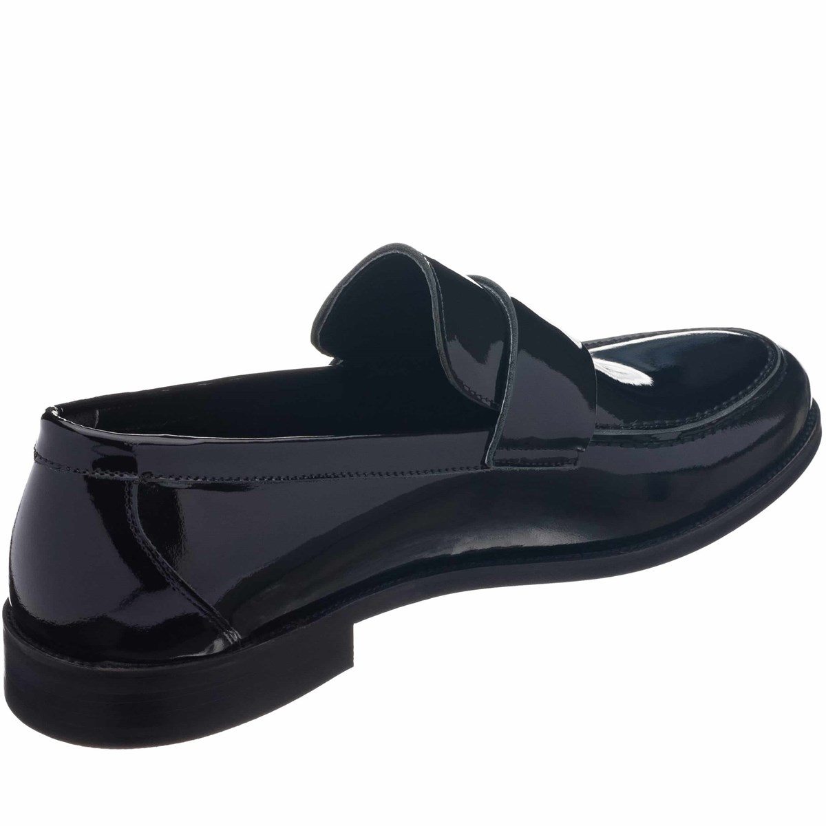 45 Numara 46 numara 47 Numara 48 numara 49 numara 50 numara Büyük Numara Klasik Erkek Ayakkabı - KD0695 Siyah Rugan