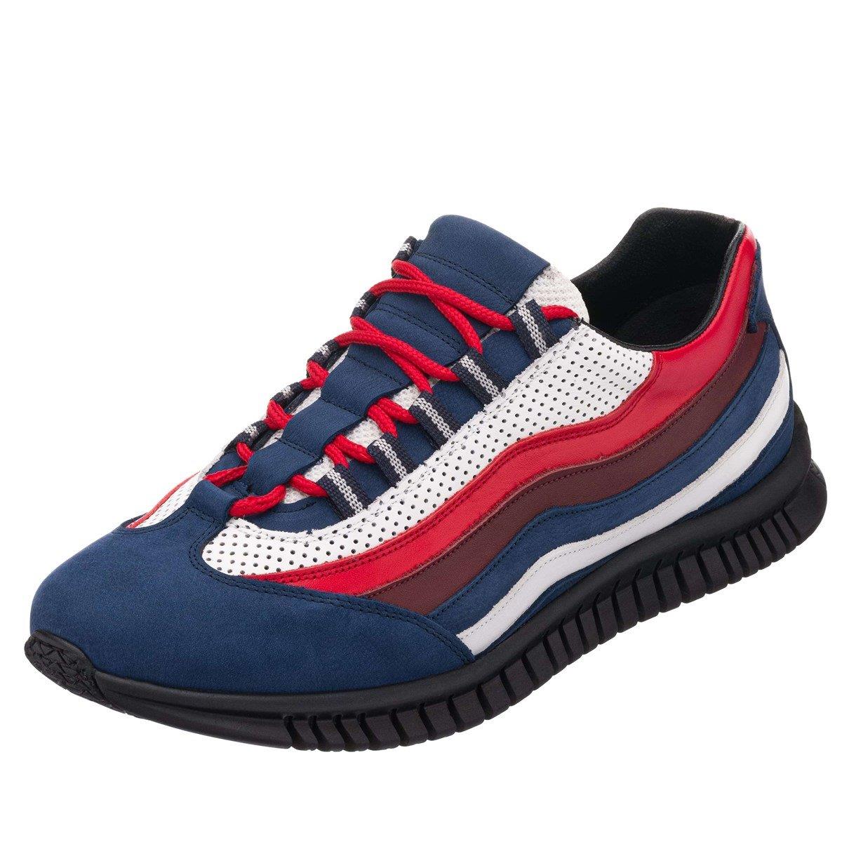 45 Numara 46 numara 47 Numara 48 numara 49 numara 50 numara Spor Büyük Numara Deri Erkek Ayakkabı AMEX Lacivert