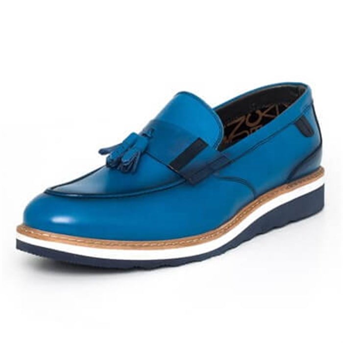iriadamFırsat Ürünleri4341 Mavi Erkek Büyük Numara Loafer Ayakkabı