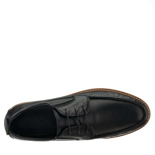 Costo shoes4 Mevsim Modeller45,46,47,48,49,50 Numaralarda  KRT103 Siyah  Deri 4 Mevsim Büyük Numara Üst Kalite Erkek Ayakkabısı