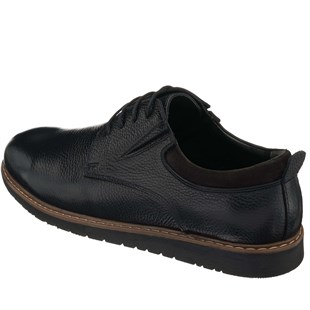 Costo shoes4 Mevsim Modeller45,46,47,48,49,50 Numaralarda  AG4296  Siyah Termo Taban Büyük Numara Üst Kalite Erkek Ayakkabısı