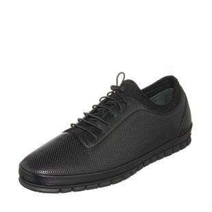 Costo shoes4 Mevsim ModellerEU6010 Siyah Streçli 4 Mevsim Büyük Numara Üst Kalite Erkek Özel Seri  Ayakkabı