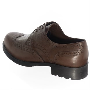 Costo shoes4 Mevsim ModellerF1071 Kahve 4 mevsim VİP Büyük Numara Erkek Ayakkabı