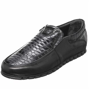 Costo shoes49-50 NumaralarB1441 Siyah dana Derisi 4 mevsim Üst kalite Büyük Numara Gündelik Erkek Ayakkabısı Rahat Geniş Kalıp Kauçuk Taban