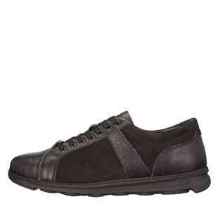 Costo shoes49-50 NumaralarB6166 Siyah Özel Seri 4 Mevsim Kauçuk Rahat Taban Büyük Numara Erkek Ayakkabı 