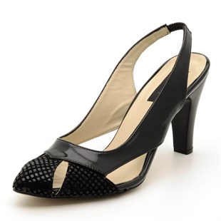 Costo shoes7 Pont 2030 Siyah Büyük Numara Bayan Ayakkabıları