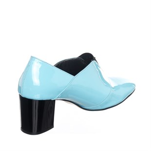 Costo shoesAbiye ve Topuklu Modellerimiz14896 MAvi Büyük Numara Abiye Kadın Ayakkabısı