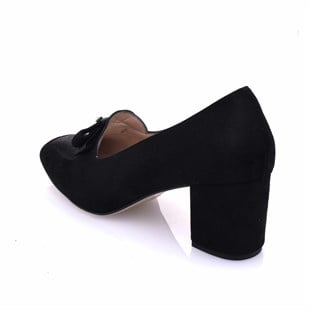 Costo shoesAbiye ve Topuklu Modellerimiz15218 Siyah Büyük Numara Ayakkabı