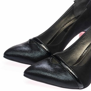 Costo shoesAbiye ve Topuklu Modellerimiz190333 Siyah Büyük Numara Kadın Ayakkabı