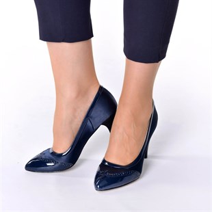 Costo shoesAbiye ve Topuklu Modellerimiz1954 Lacivert Büyük Numara Bayan Ayakkabısı