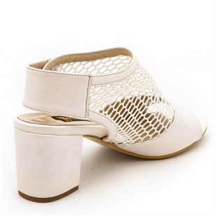 Costo shoesAbiye ve Topuklu Modellerimiz72098 Sedef Büyük Numara Bayan Ayakkabısı