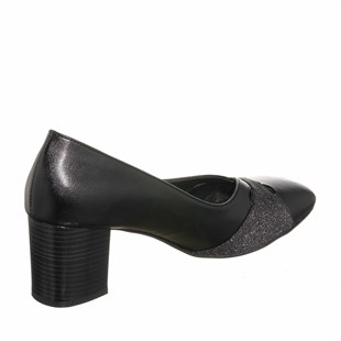 Costo shoesAbiye ve Topuklu ModellerimizKDR1413 Siyah Büyük Numara Kadın Ayakkabısı Rahat Geniş Kalıp 