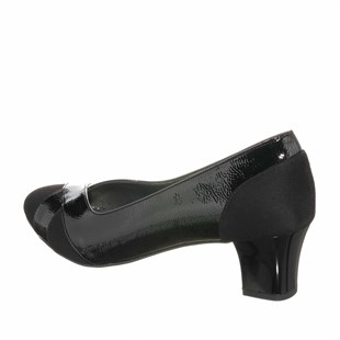 Costo shoesAbiye ve Topuklu ModellerimizKDR1886 Siyah Büyük Numara Kadın Ayakkabısı Rahat Geniş Kalıp Özel Seri