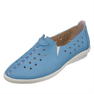 COSTO SHOESANASAYFAMPR 2211 Mavi deri  gündelik büyük numara ayakkabı  rahat geniş kalıp iç dış üst kalite deri yeni sezon