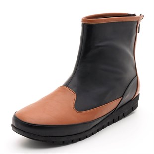 Costo shoesBot ve Çizme Modellerimiz15481 Taba Siyah Büyük Numara Bayan Ayakkabı